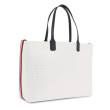 Veľká biela shopper kabelka Tommy Hilfiger Veľká biela shopper kabelka Tommy Hilfiger