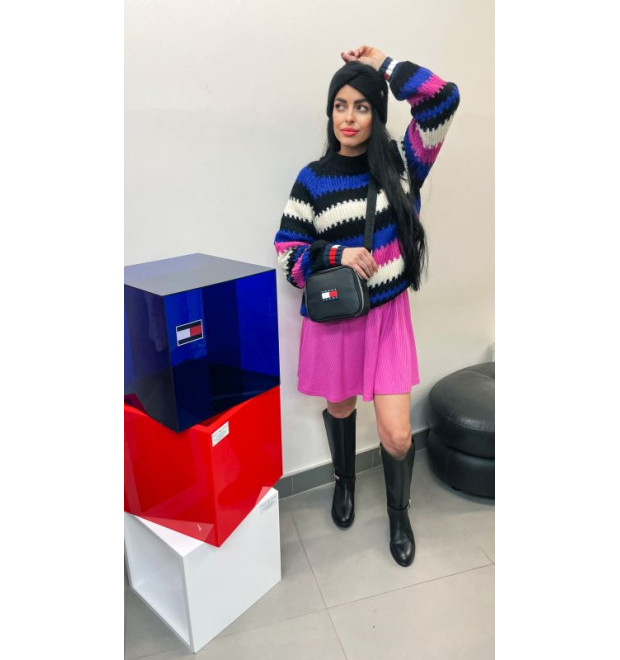 Farebný pulóver Tommy Hilfiger Farebný pulóver Tommy Hilfiger