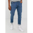 Pánske rifle Tommy Hilfiger vypratý efekt modré Pánske rifle Tommy Hilfiger vypratý efekt modré