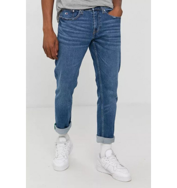 Pánske slim rifle Tommy Hilfiger modré Pánske slim rifle Tommy Hilfiger modré