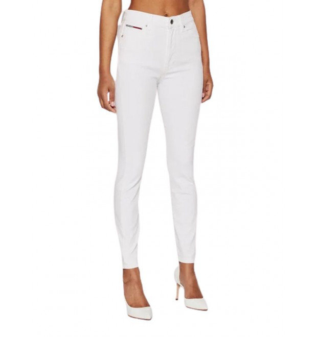 Dámske skinny jeans Tommy Hilfiger biele 32 Dámske skinny jeans Tommy Hilfiger biele 32