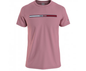 Ružové bavlnené tričko Tommy Hilfiger