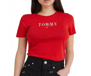 Tommy Jeans červené tričko
