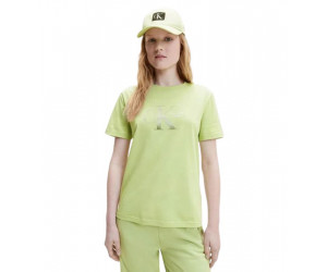 Dámske zelené tričko s krátkym rukávom Calvin Klein