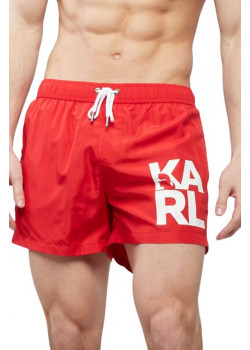 Karl Lagerfeld krátke šortky červené