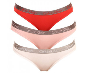 Calvin Klein 3PACK dámske nohavičky