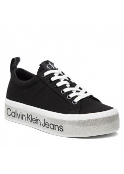 Dámske čierne tenisky Calvin Klein