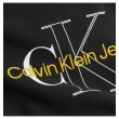 Calvin Klein čierna pánska mikina s potlačou