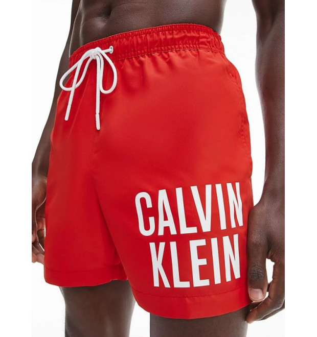 Červené šortky Calvin Klein Červené šortky Calvin Klein