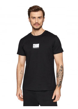 Čierne tričko Calvin Klein s krátkym rukávom