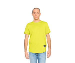 Limetkové tričko Calvin Klein s krátkym rukávom