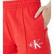 Dámske bavlnené červené šortky Calvin Klein