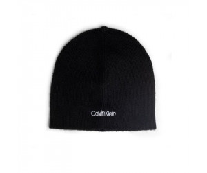 Čierna vlnená čiapka Calvin Klein