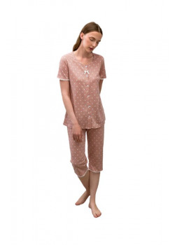 Dámske bodkované pyžamo