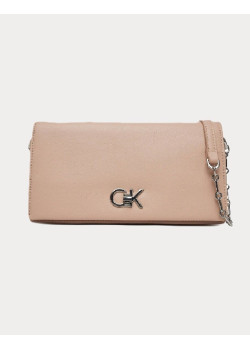 Calvin Klein malá kabelka na patentku ružová        