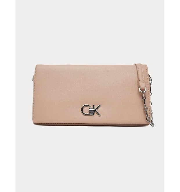 Calvin Klein malá kabelka na patentku ružová        