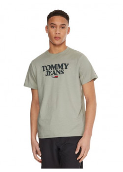 Tommy Jeans pánske zelené tričko
