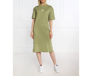 Dlhé zelené šaty Calvin Klein