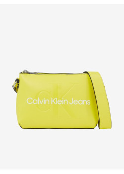 Žltá crossbody kabelka Calvin Klein