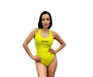 Dámske žlté jednodielne plavky Hugo