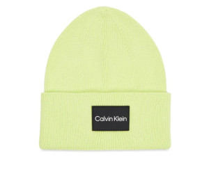 Zelená bavlnená čiapka Calvin Klein