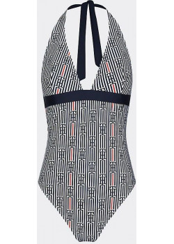 jednodielne plavky Tommy Hilfiger logo