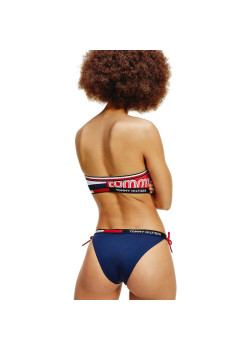 nohavičky Tommy Hilfiger White/red