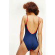 jednodielne plavky Tommy Hilfiger Blue/red jednodielne plavky Tommy Hilfiger Blue/red